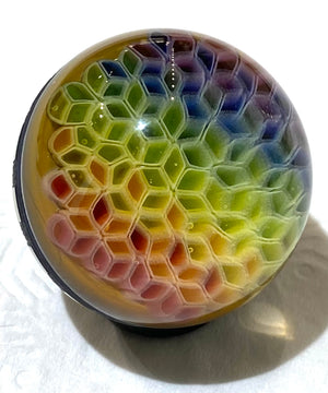 Artist Stylie x Scotty Mickle "Geometric Marble #1"