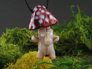 Coyle "Red Cap Monkey Shroom" Pendant