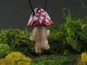 Coyle "Red Cap Monkey Shroom" Pendant
