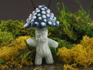 Coyle "Blue Cap Monkey Shroom" Pendant