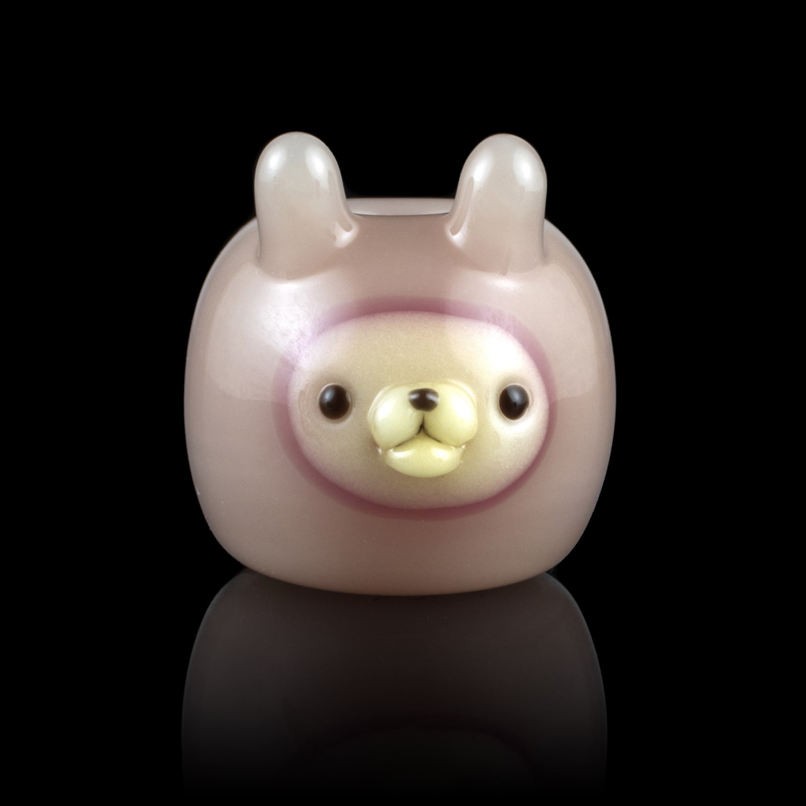 ‘Bunny Bead “ 3 Pinkish Bead