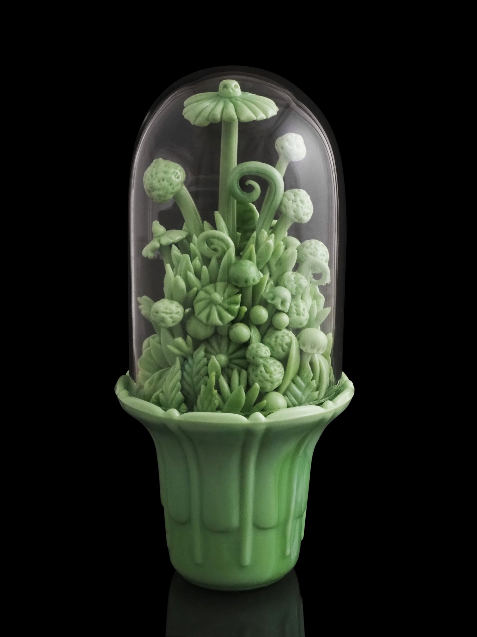 Amber Cowan - "Ribs and Flutes Flower Pot"