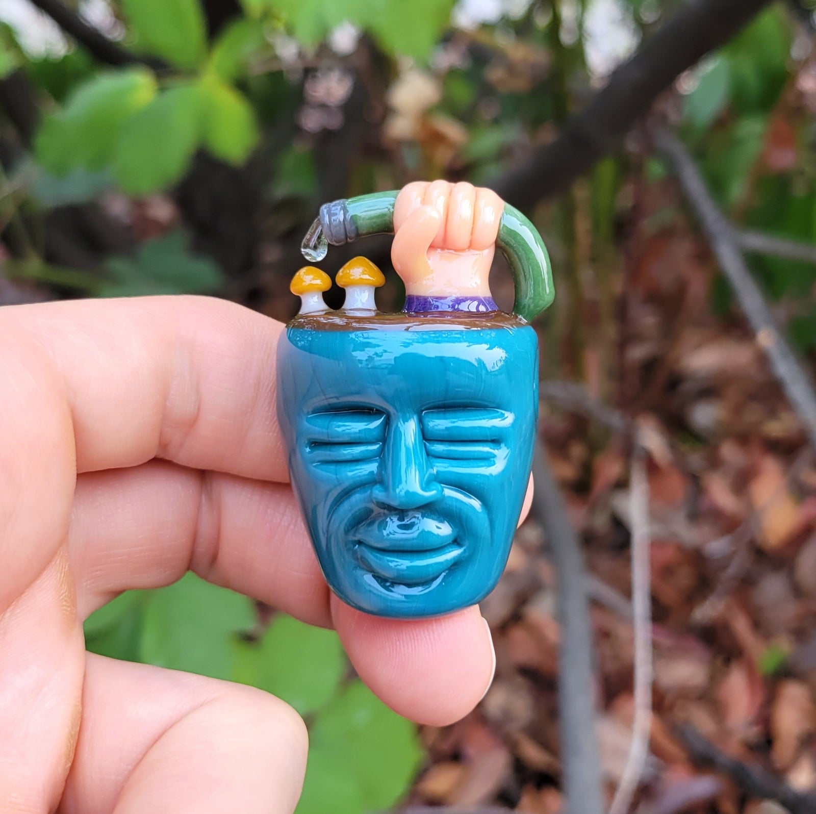 GPS "Grow My Mind" Pendant