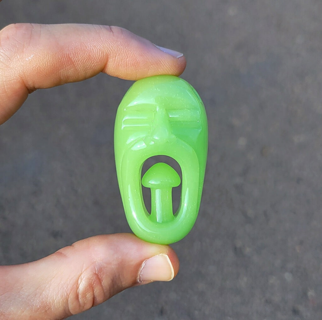 GPS - "I Speak For The Mushrooms" Pendant