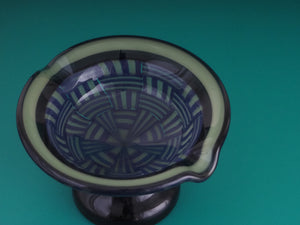 Smiley - "Weave-Black and Green"