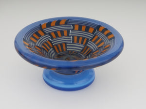 Smiley - "Weave-Blue and Orange"