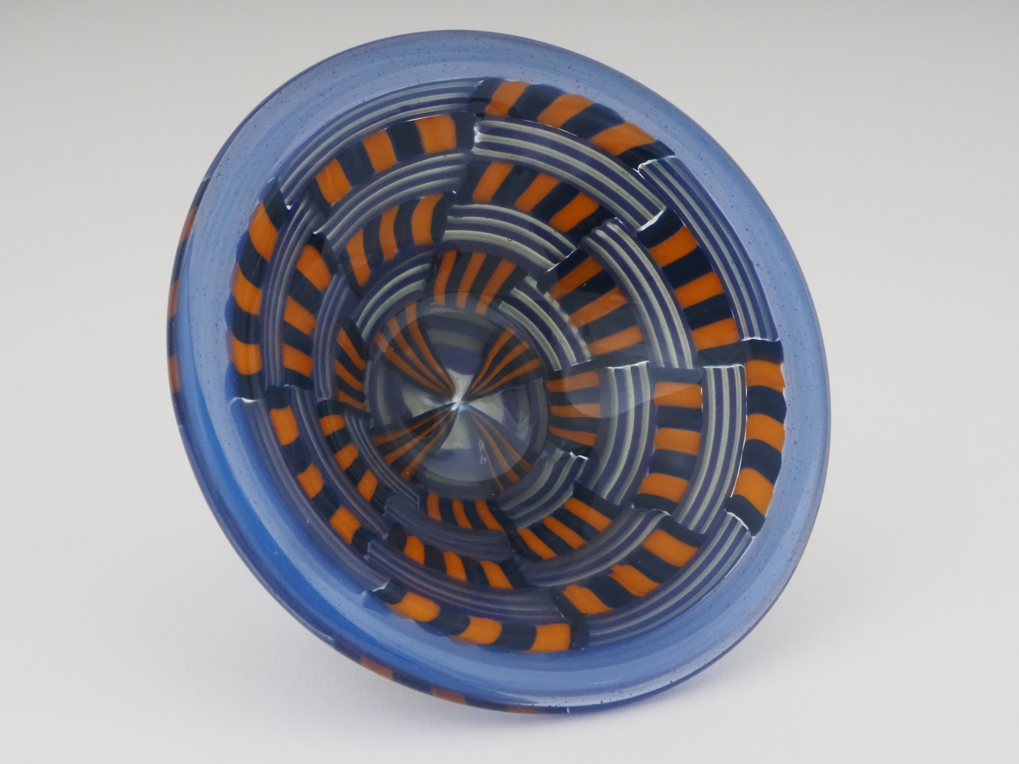 Smiley - "Weave-Blue and Orange"