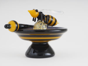 Smiley - "Bee- Black and Yellow"