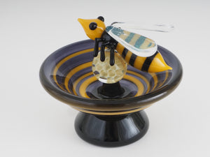 Smiley - "Bee- Black and Yellow"