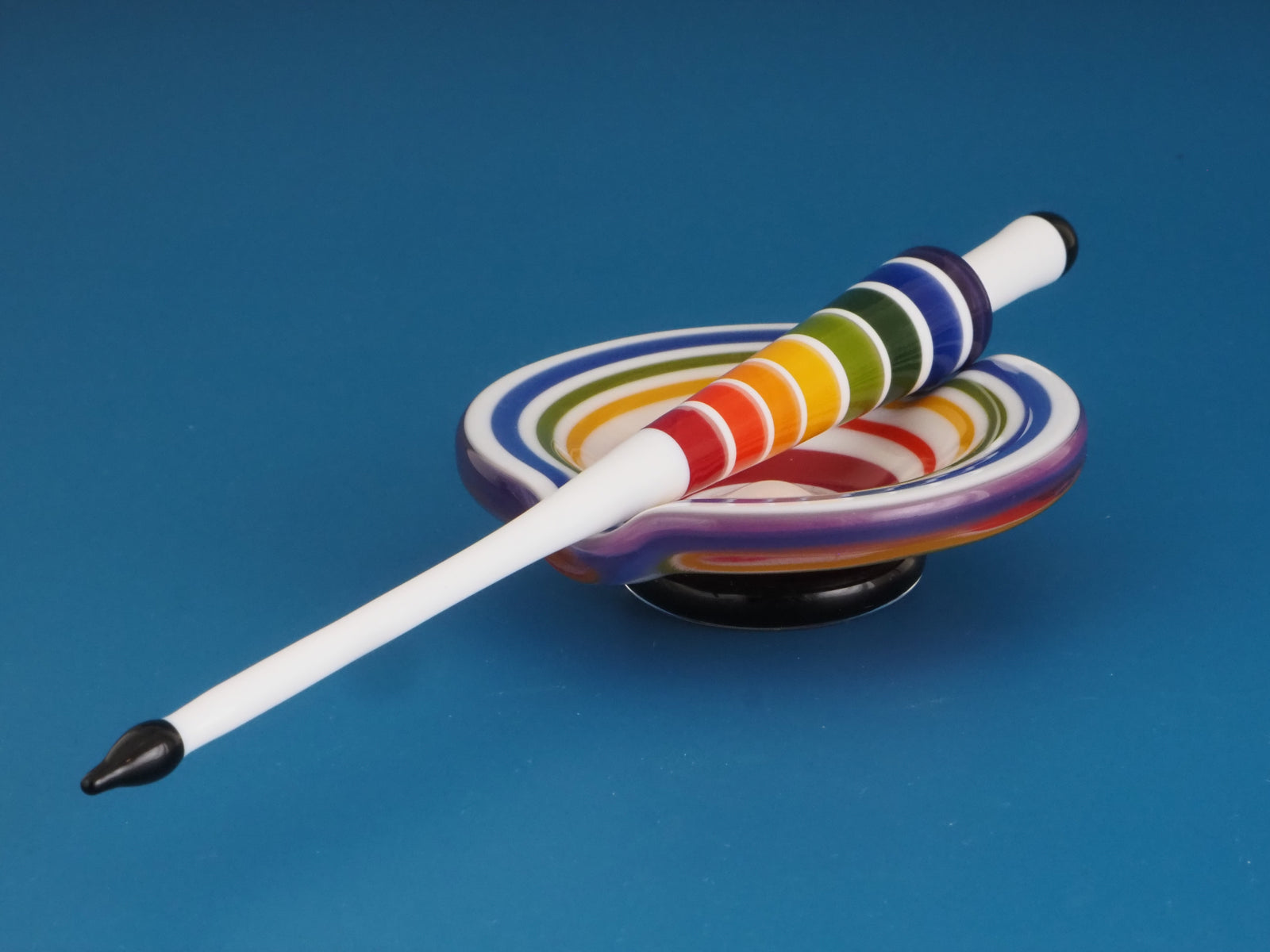 Smiley - "White/Rainbow"