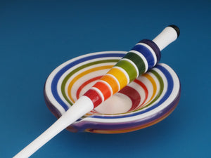 Smiley - "White/Rainbow"