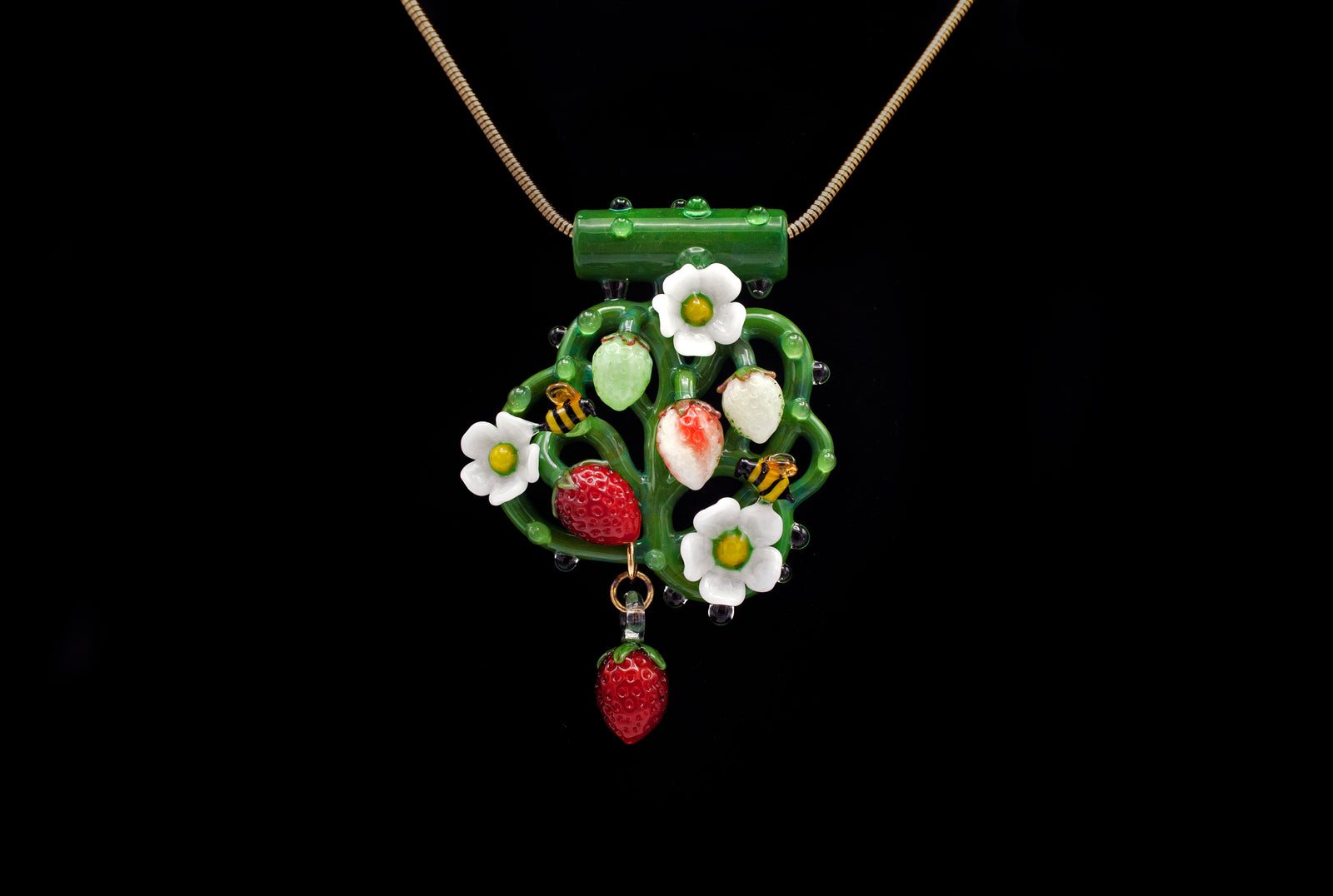 Jessica Tsai - The Garden was Abuzz" Pendant