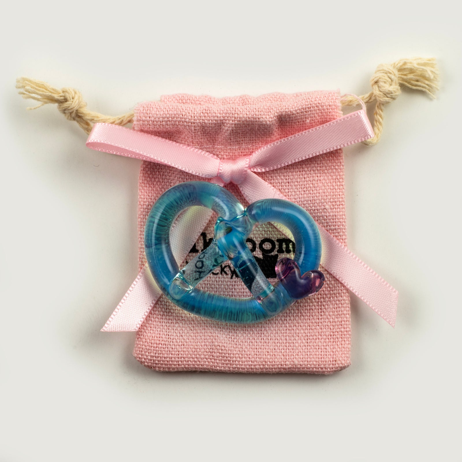 SakiBomb- Pretzel Pendant