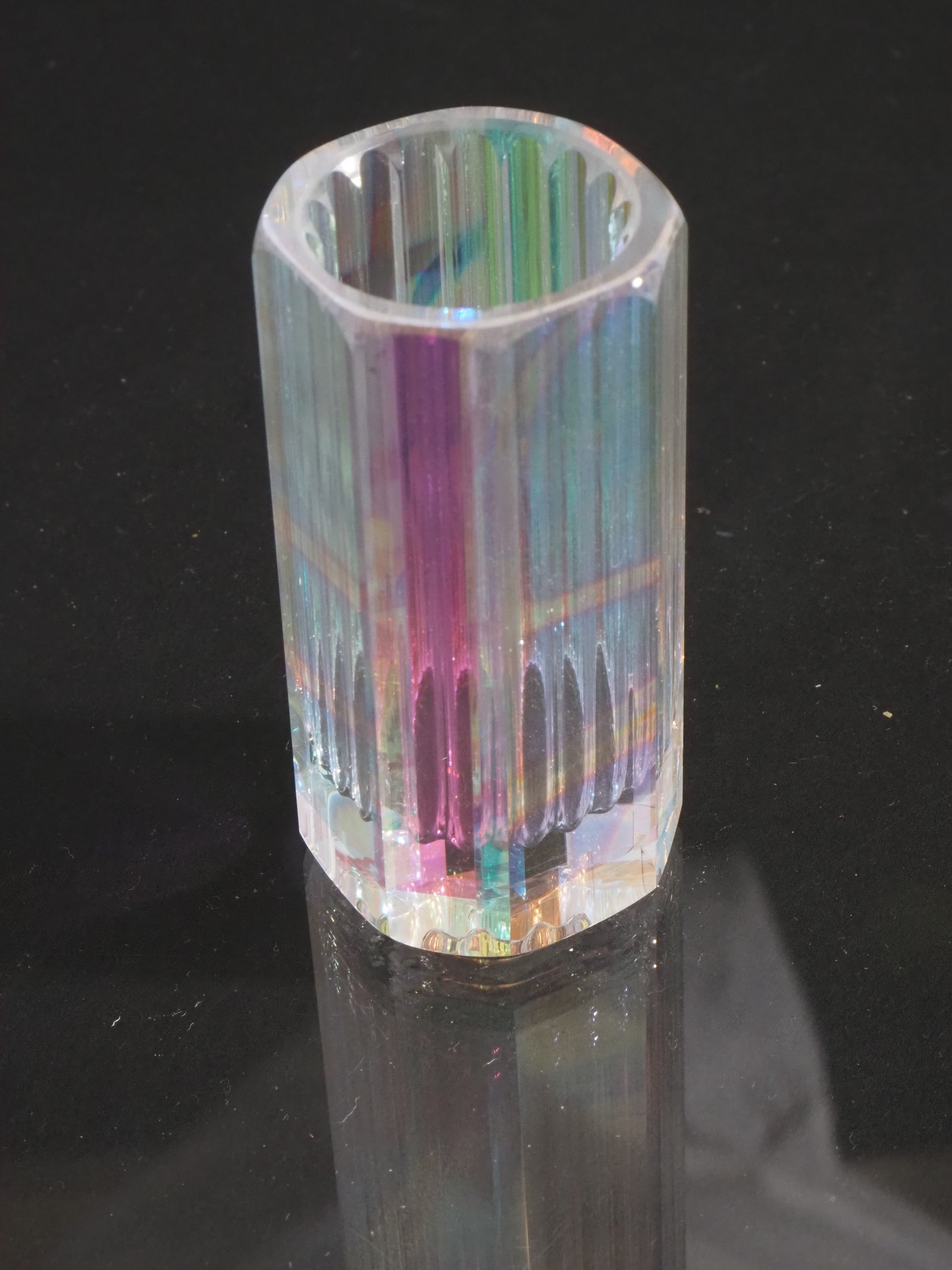 Brilliant Cuts "Shot Glass (Ribbed)"