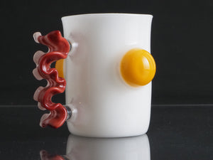 Rosburg Glass - "Eggcellent Coffee Cup"