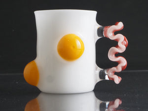 Rosburg Glass - "Eggcellent Coffee Cup"