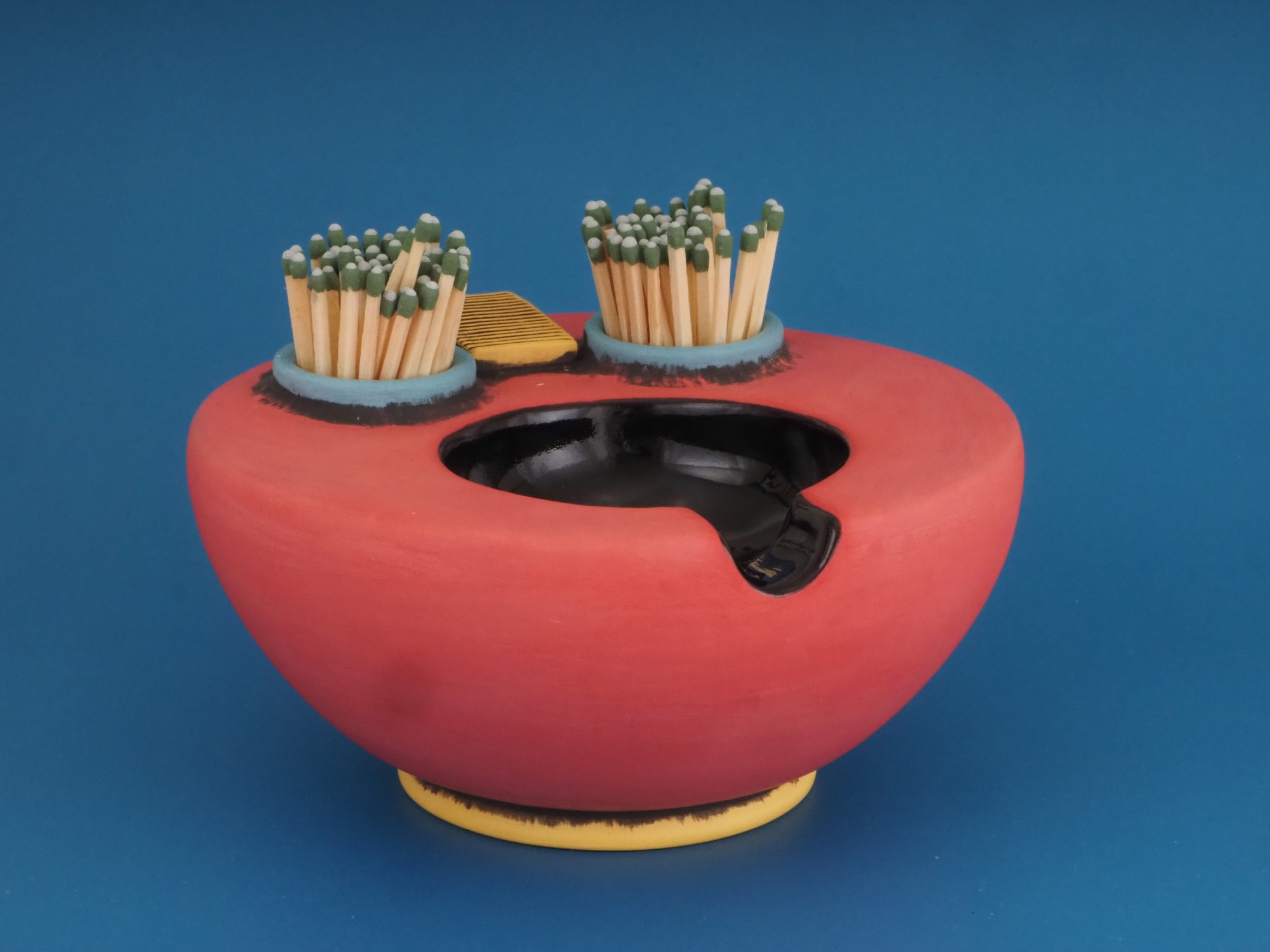 Andrew Clark - "Ashtray with Match Striker #2"