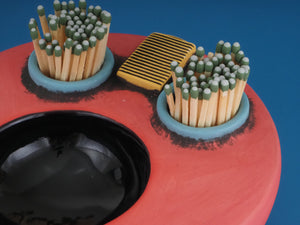 Andrew Clark - "Ashtray with Match Striker #2"