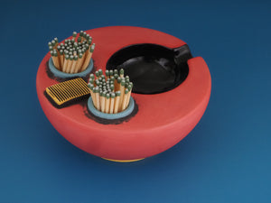 Andrew Clark - "Ashtray with Match Striker #2"