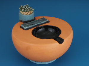 Andrew Clark - "Ashtray with Match Striker #1"