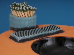 Andrew Clark - "Ashtray with Match Striker #1"