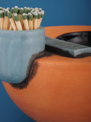 Andrew Clark - "Ashtray with Match Striker #1"