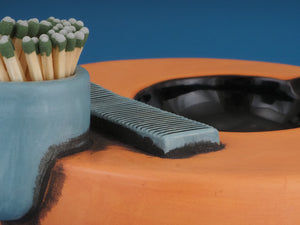 Andrew Clark - "Ashtray with Match Striker #1"