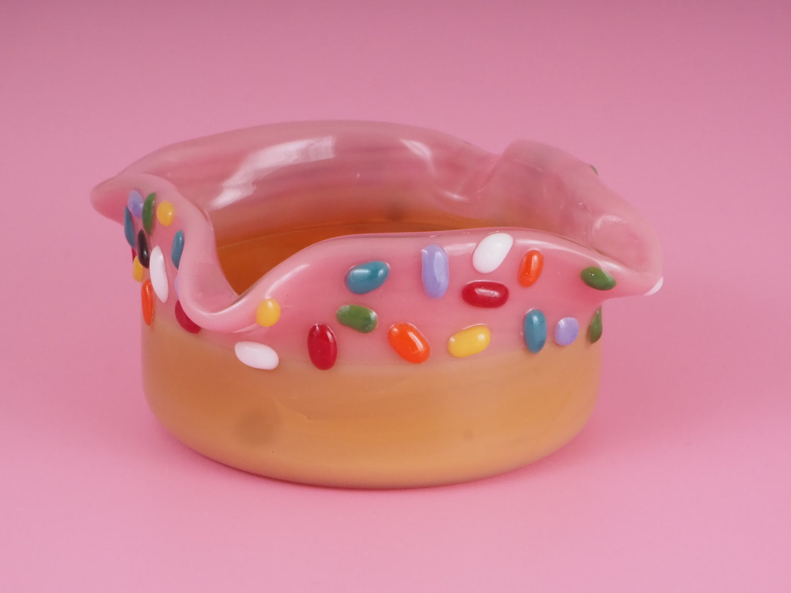 KGB Glass - "Donut ash here"