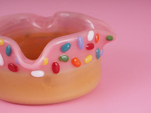 KGB Glass - "Donut ash here"