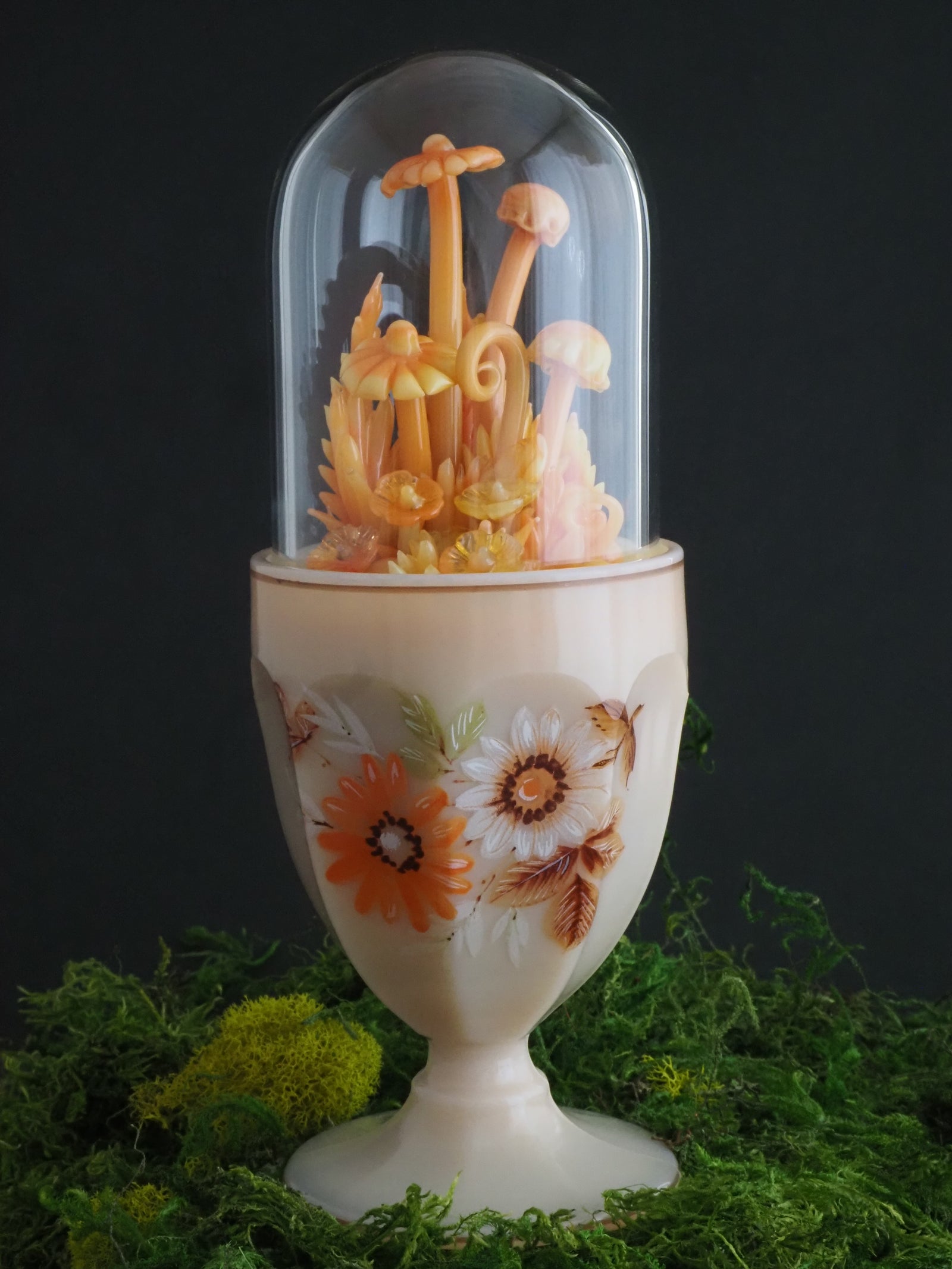 Amber Cowan "Sunset Bouquet in Bittersweet and Almond"