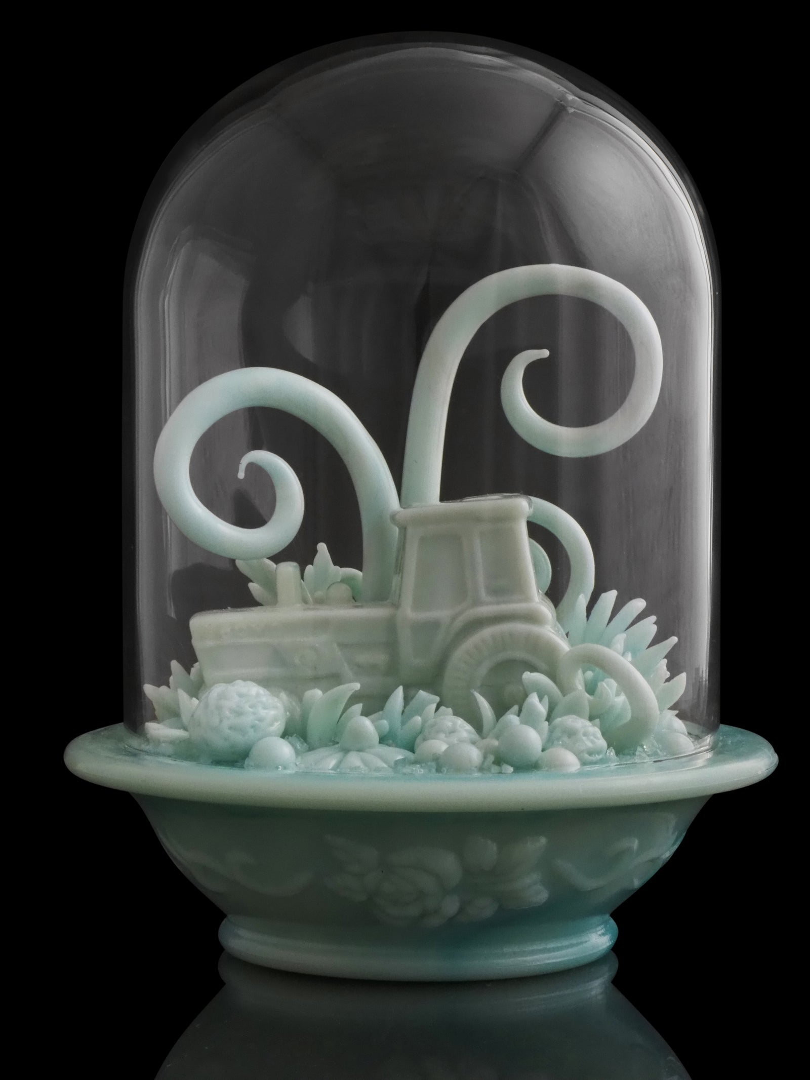 Amber Cowan - "Tractor Stuck in Grass"