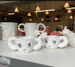 Bad-"Gay Bunny Espresso Cup"