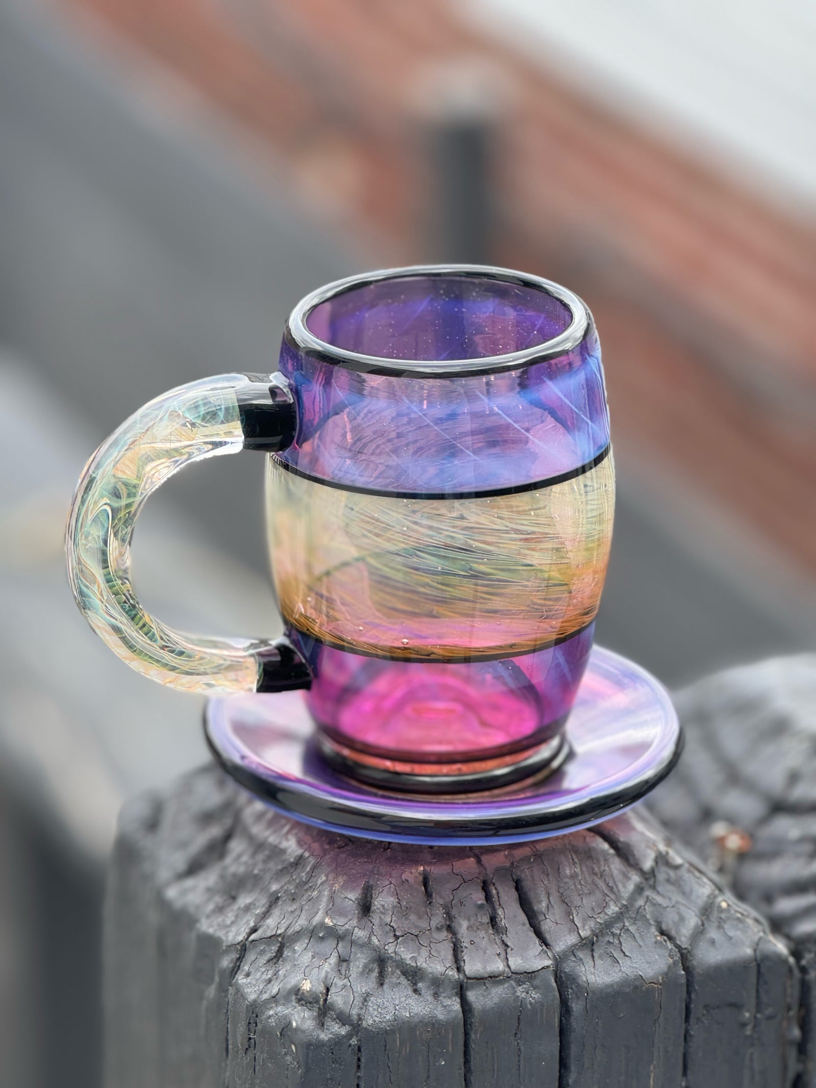 KRA Glass- "Espresso & Saucer" Set