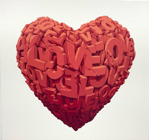 MECRO "Heart" Limited Edition Print