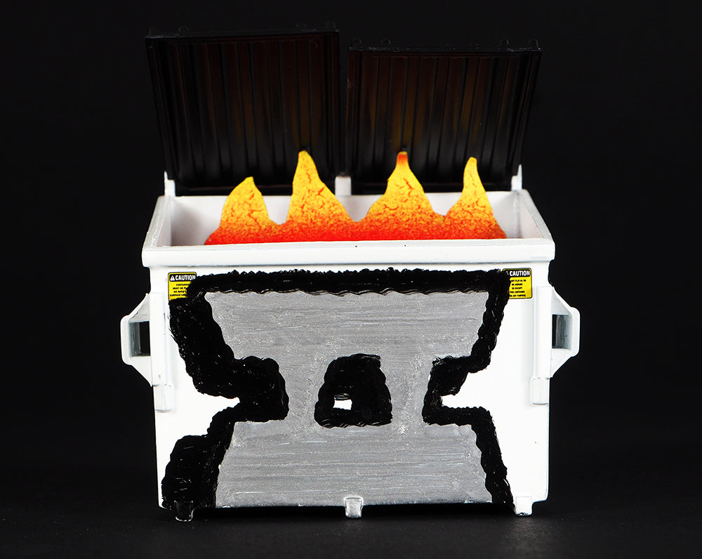 2 Old "DumpsterFire 2020" Mini Dumpster