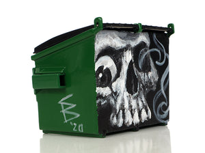 Steve Bishov "Skull" Mini Dumpster