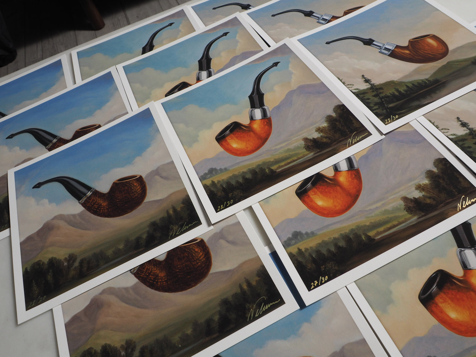 Paul Neberra "Wisdom of Solitude" 3-Piece Print Set