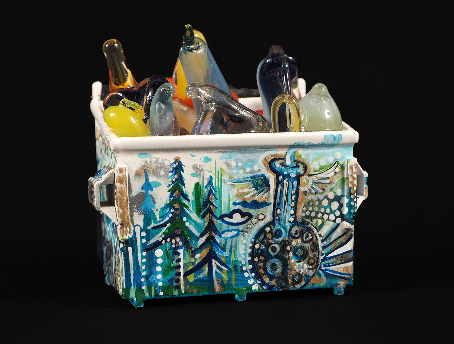 S. Pyne "Swiss Perc" Mini Dumpster