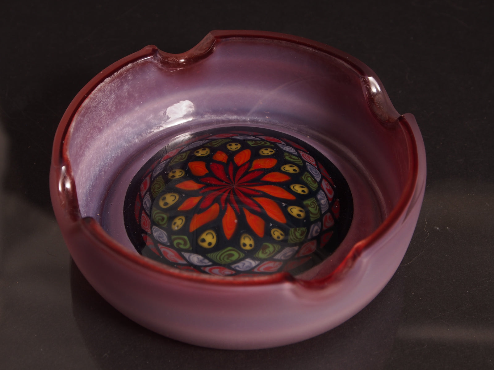 Shipley Glass - "Funky Filla" Ashtray