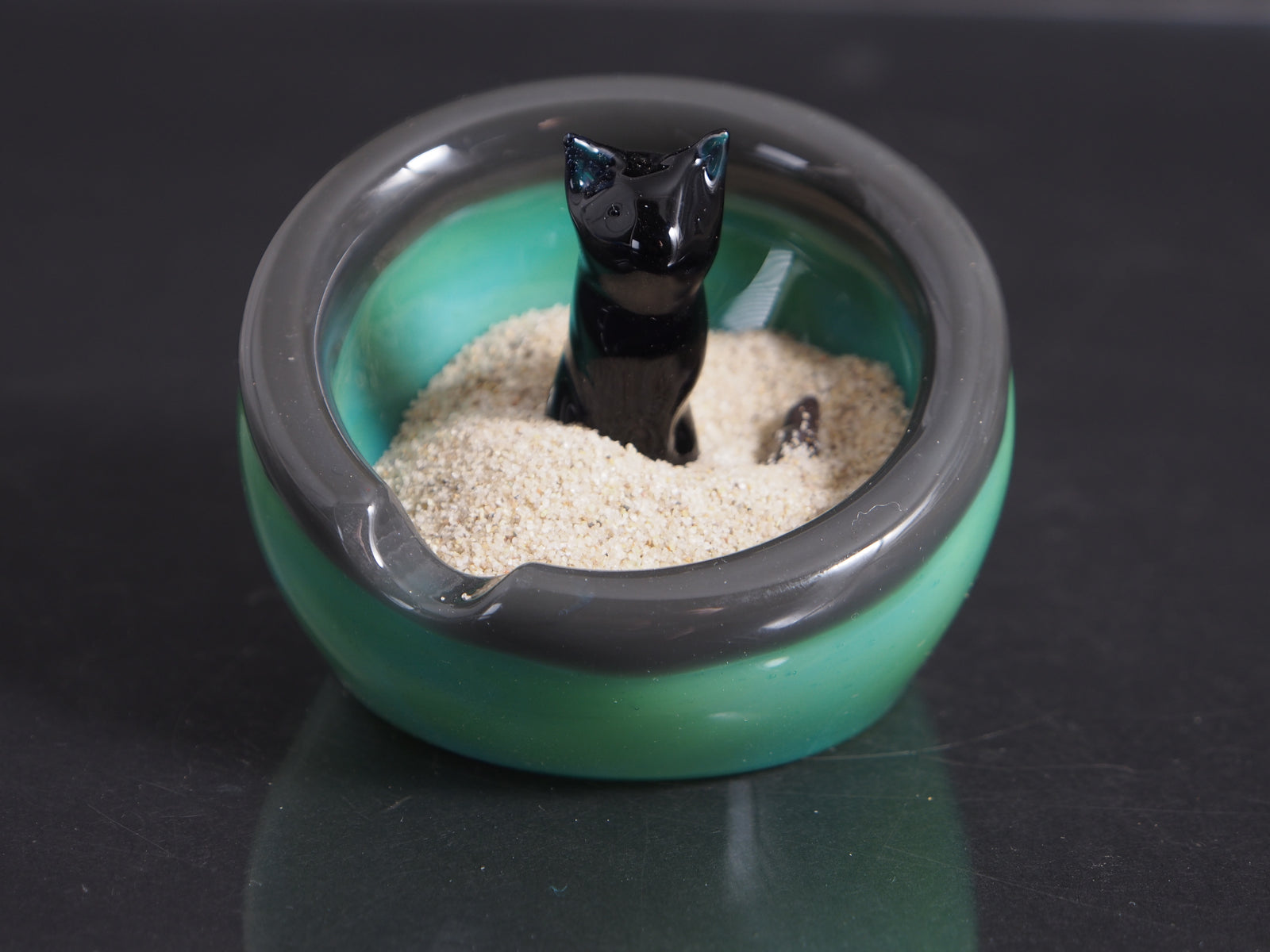 Saki Bomb - "Kitty Litter" Ashtray