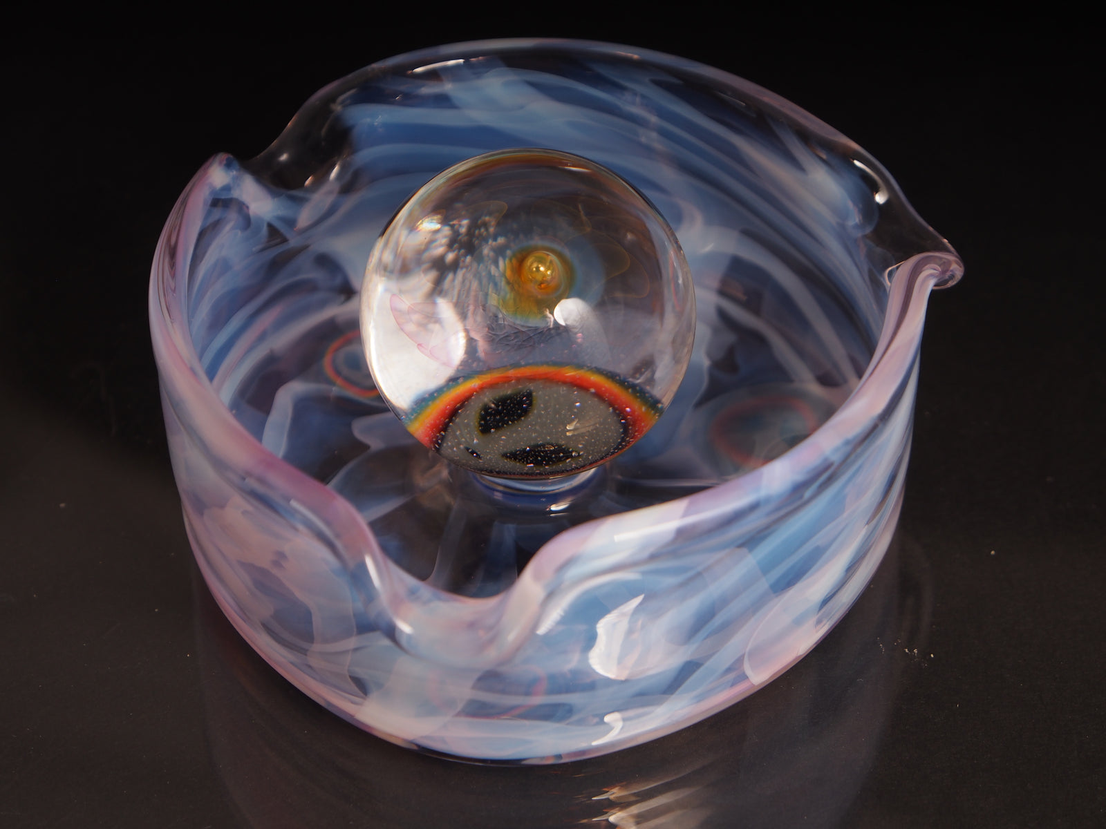 Map Glass - "Andromeda" Ashtray