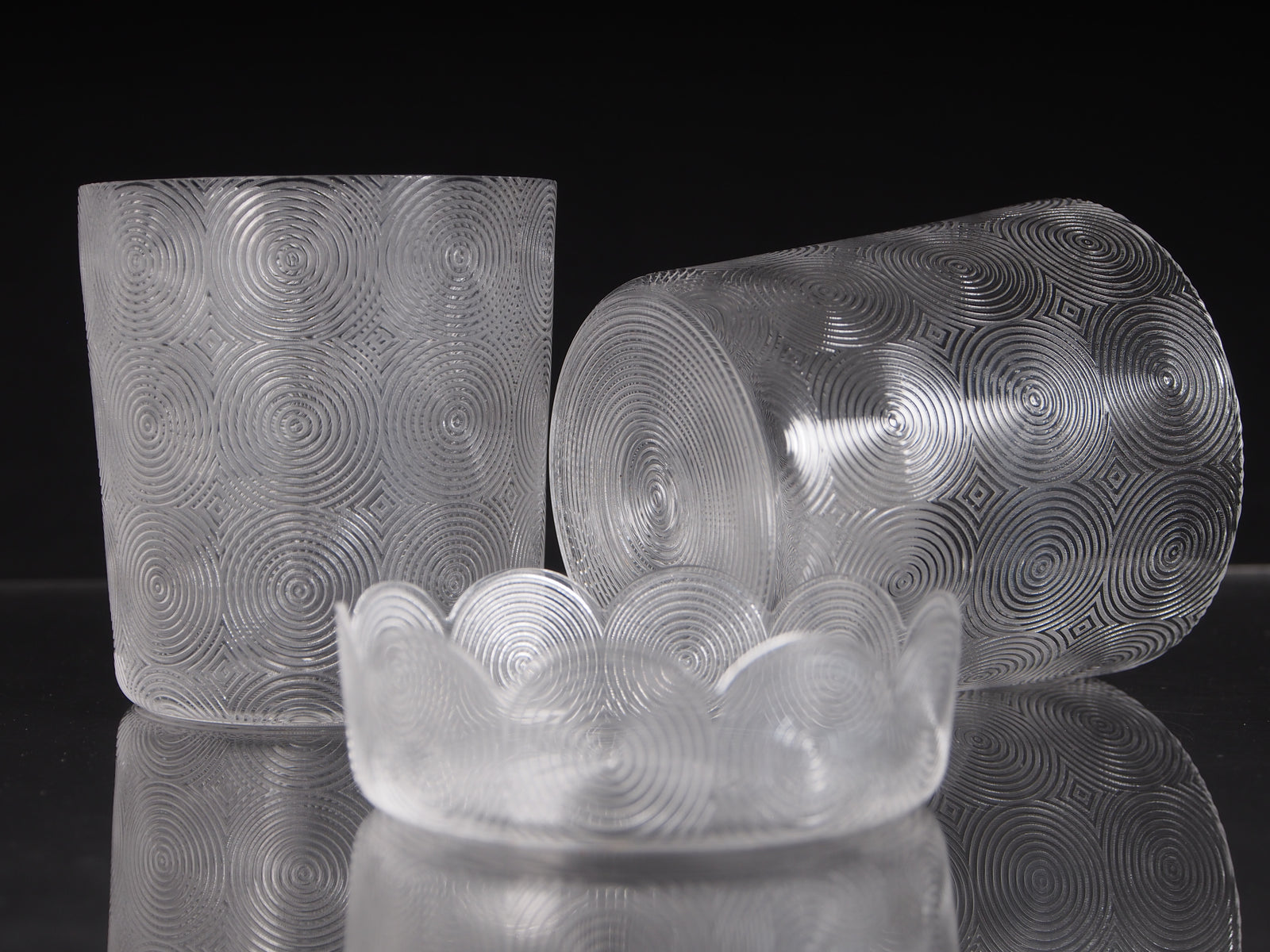 Evan Shore - "Quartz Whiskey and Tumbler" Set