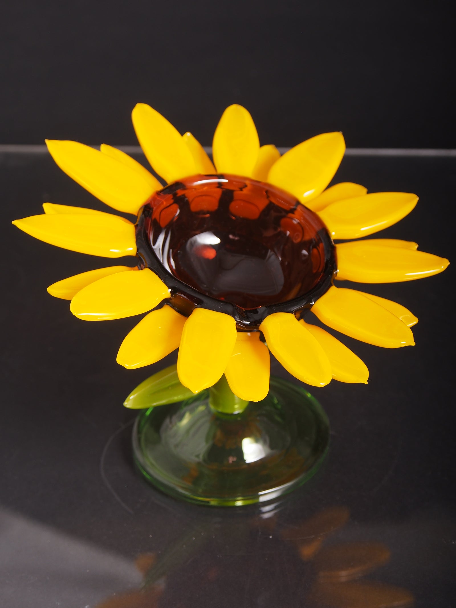 Kilo Glass - "Flowers Only" Ashtray