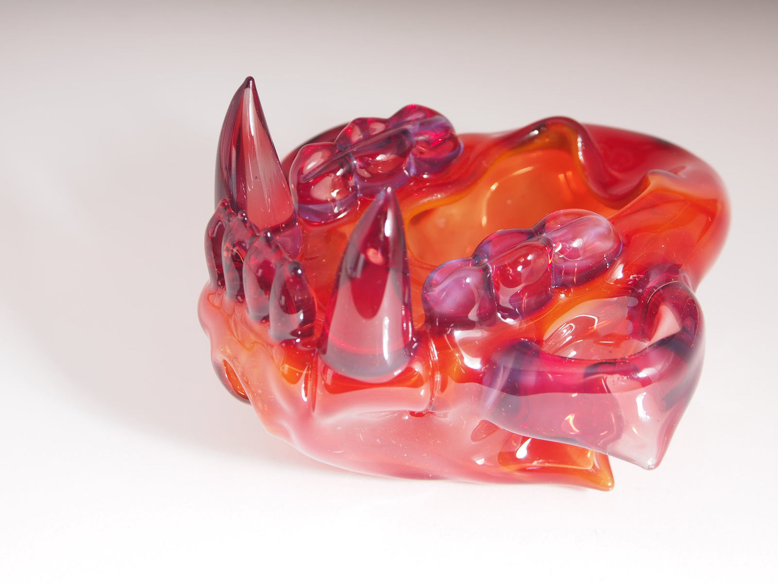 Bishop Glass - "Bobcat Study" Ashtray
